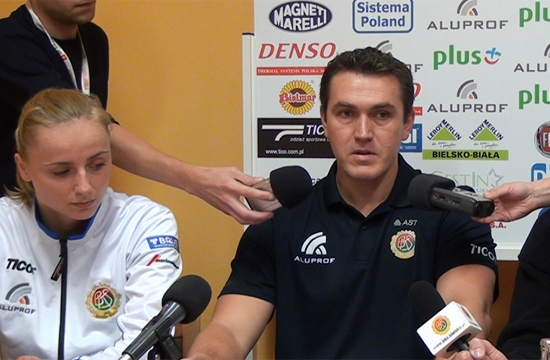 BKS Aluprof - Stal Mielec (konferencja prasowa)